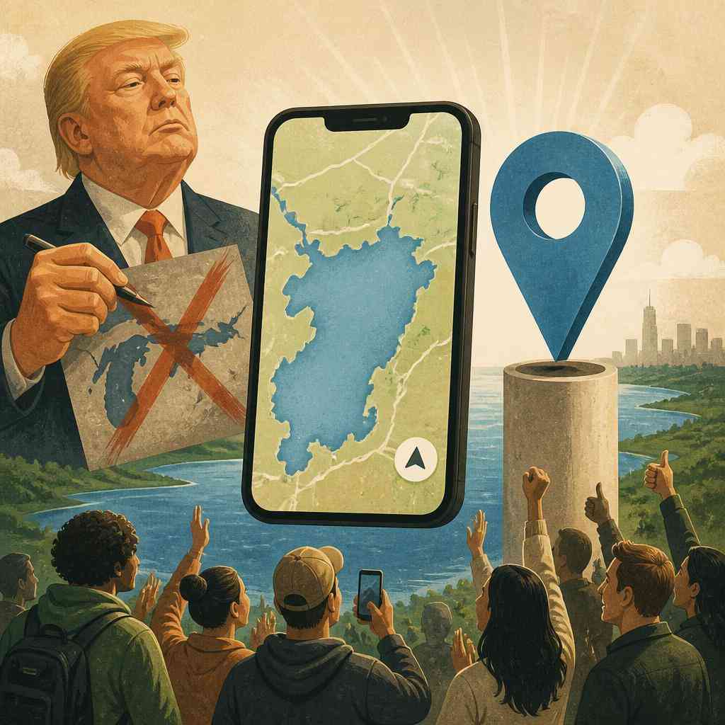MapQuest оглави класацията за най-теглени приложения в САЩ след отказ да преименува езерото Онтарио