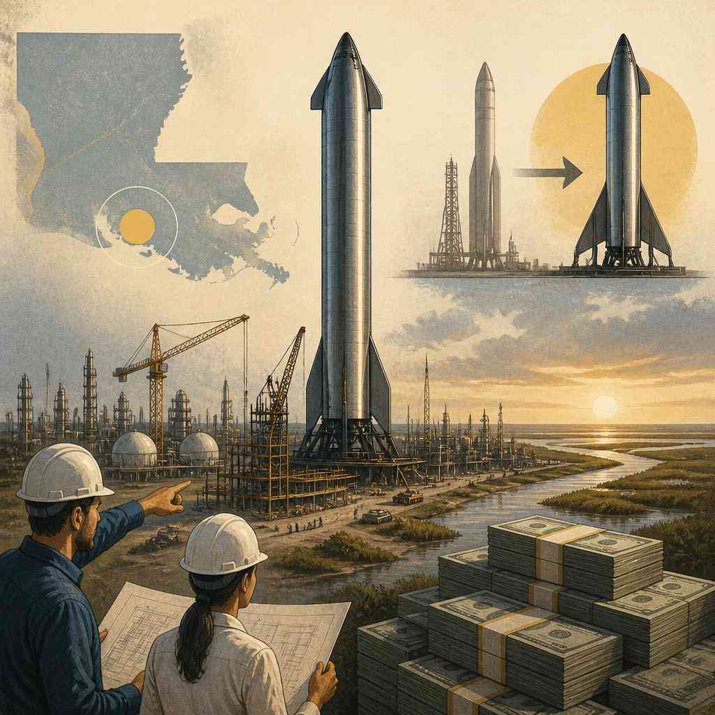 SpaceX инвестира 100 милиарда долара във втори космодрум „Starbase“ в Луизиана