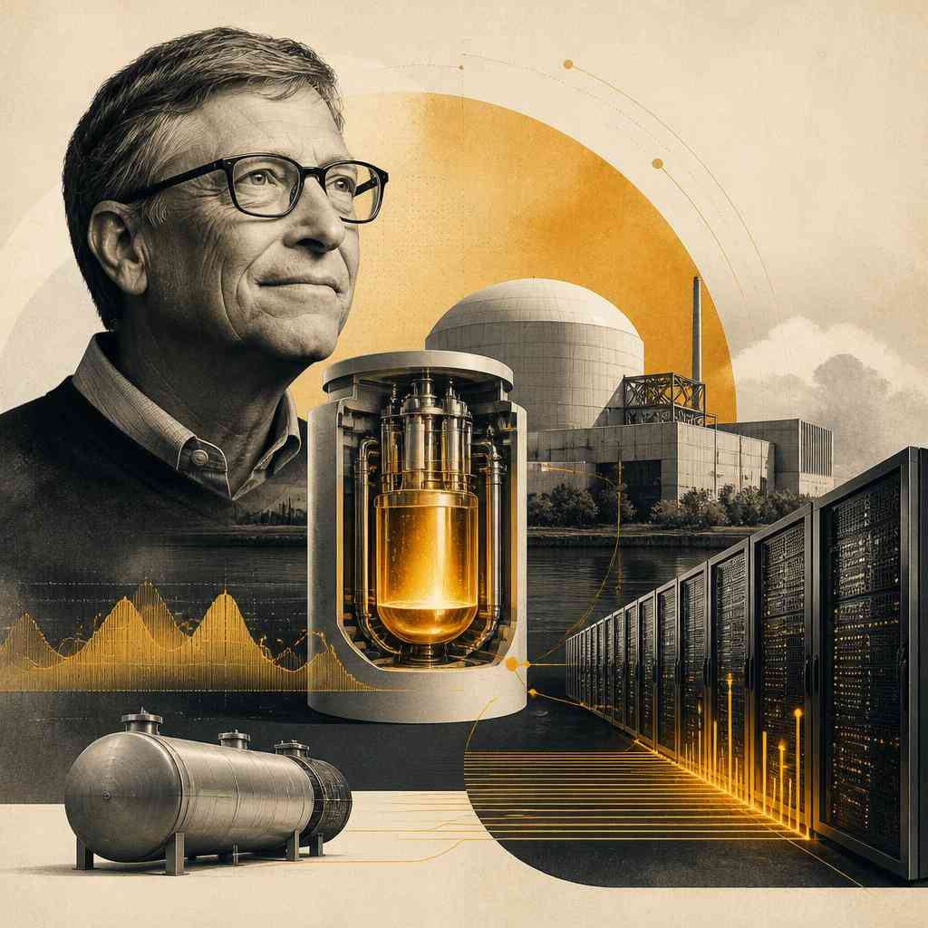 Тайното оръжие на TerraPower: Как ядреният реактор на Бил Гейтс може да захранва ИИ центровете за данни