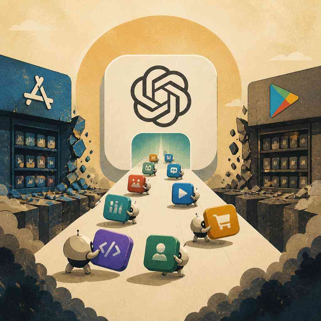 OpenAI отправи директно предизвикателство към традиционния модел на магазините за приложения