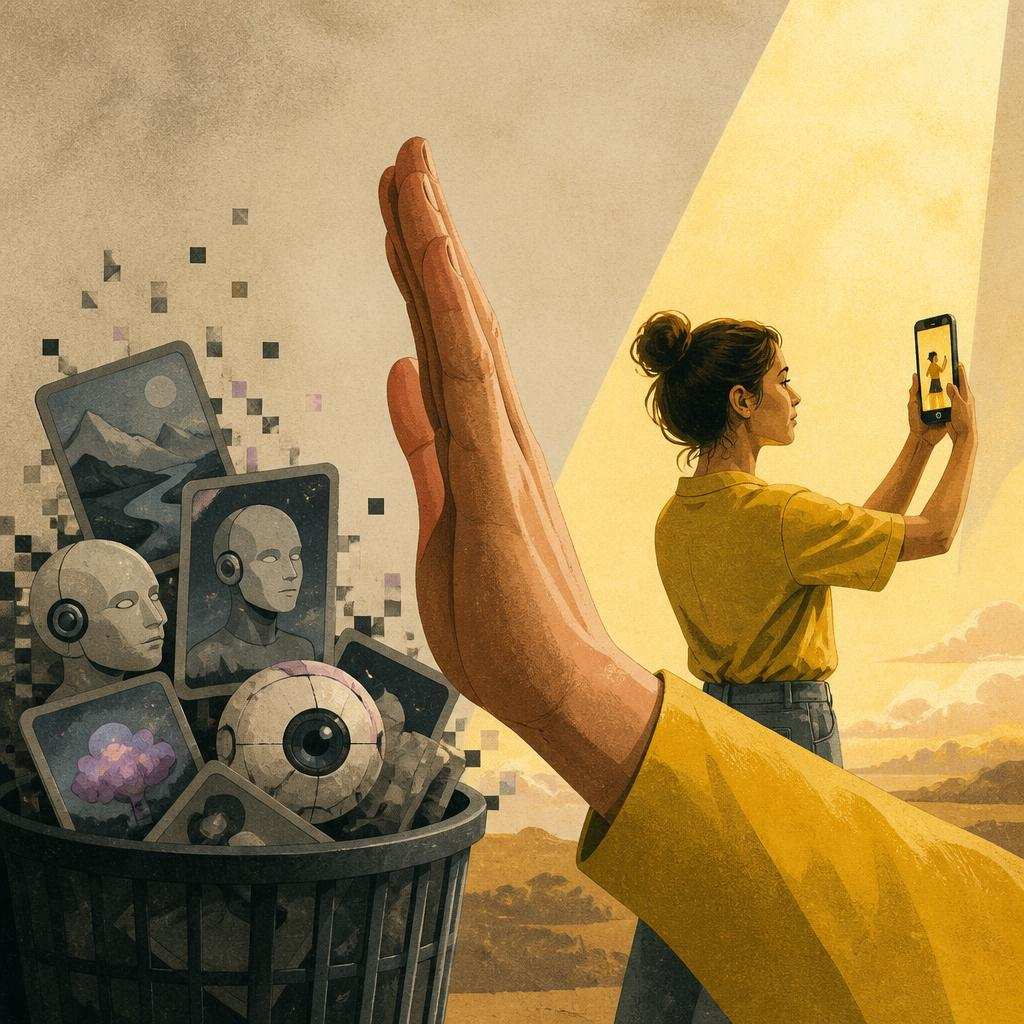 Snapchat спира да популяризира съдържание, създадено изцяло от изкуствен интелект