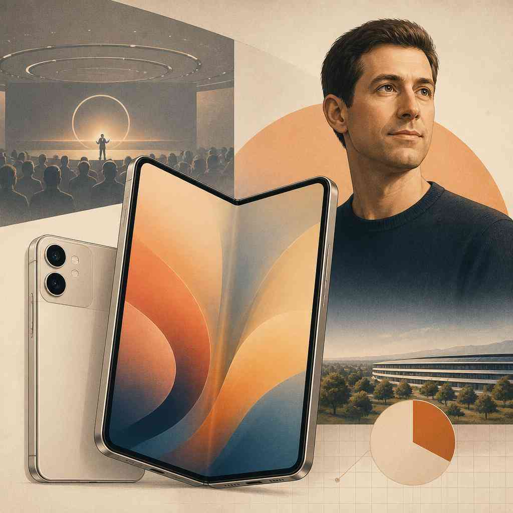 Apple представи първия си сгъваем смартфон – iPhone Duo