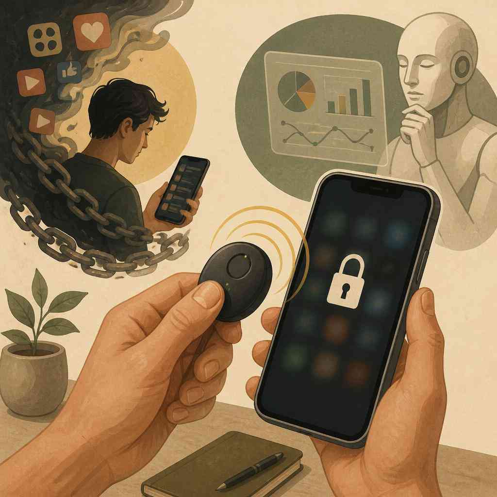 Физически ключ за 9 долара блокира най-пристрастяващите приложения в телефона ви