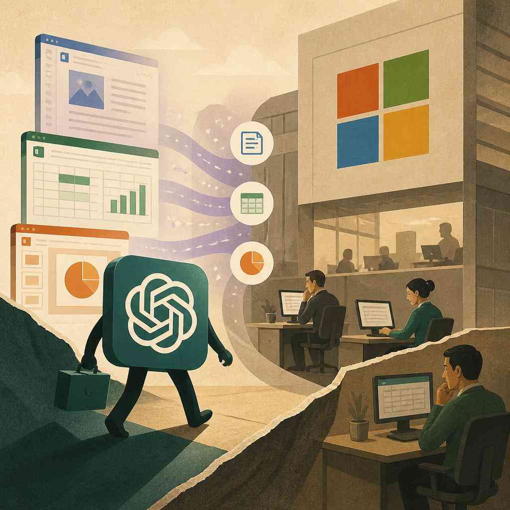 OpenAI навлиза в територията на Microsoft със собствен „офис пакет“ за ChatGPT
