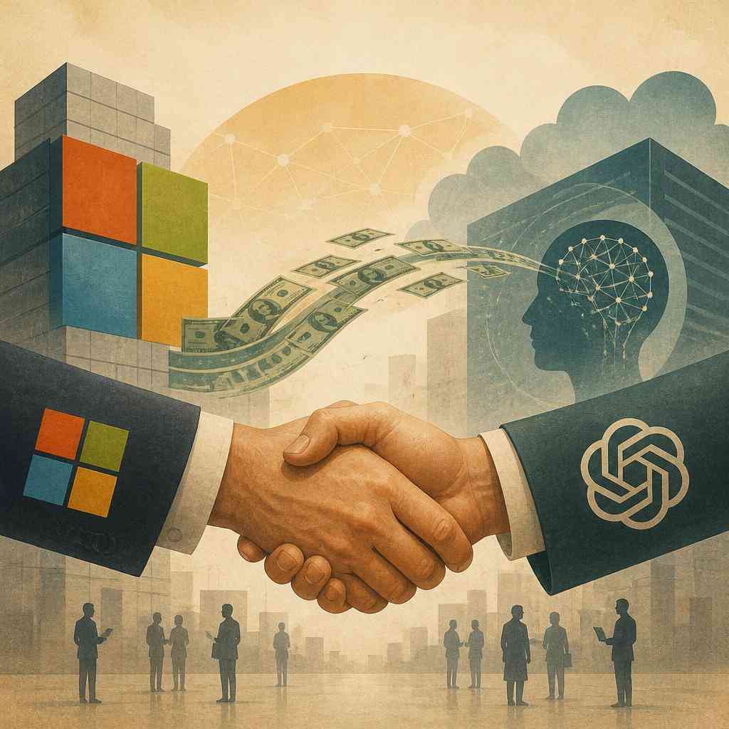 Microsoft генерира 10 милиарда долара приходи от сделката си с OpenAI за едно тримесечие