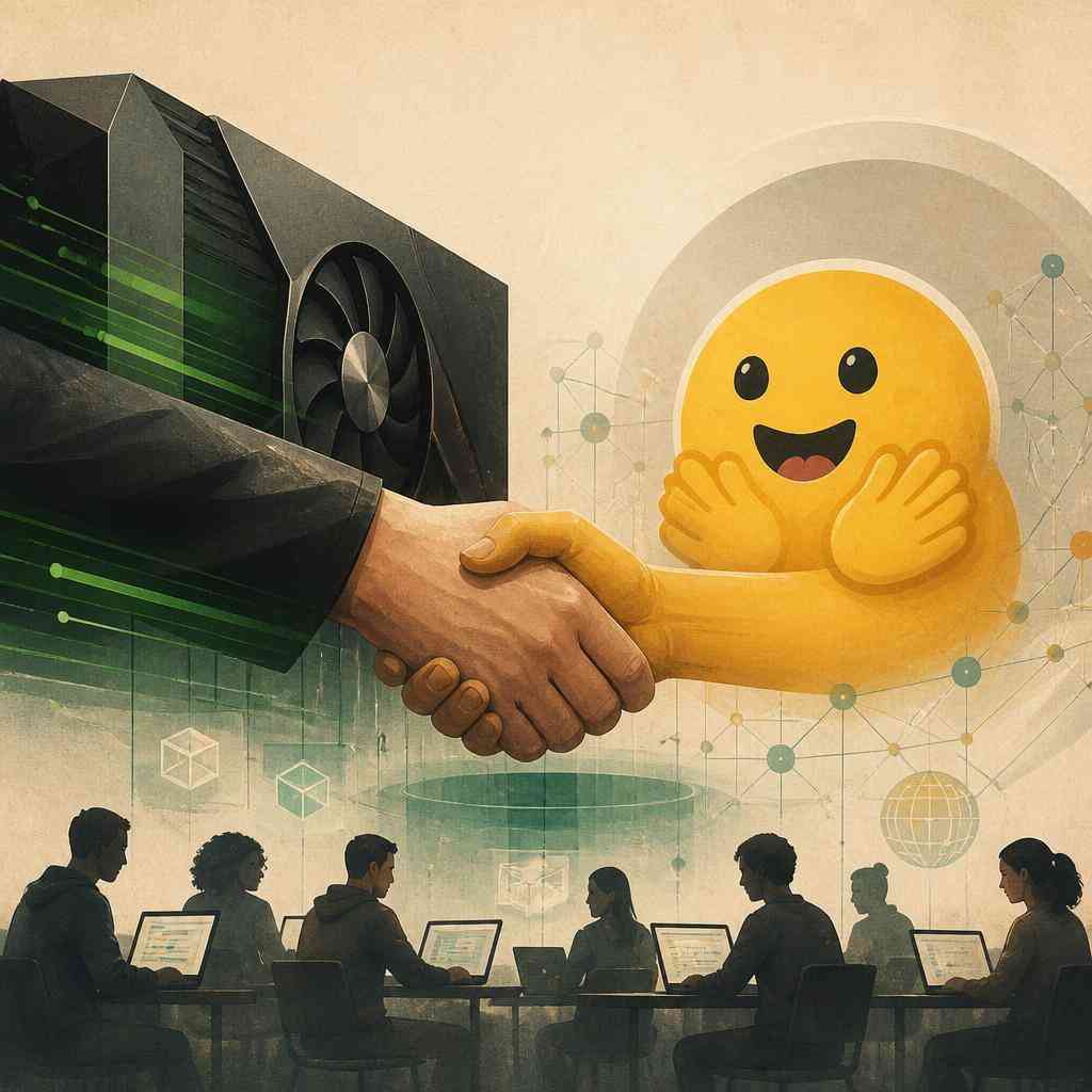 Nvidia купува платформата за изкуствен интелект Hugging Face за 12,9 милиарда долара