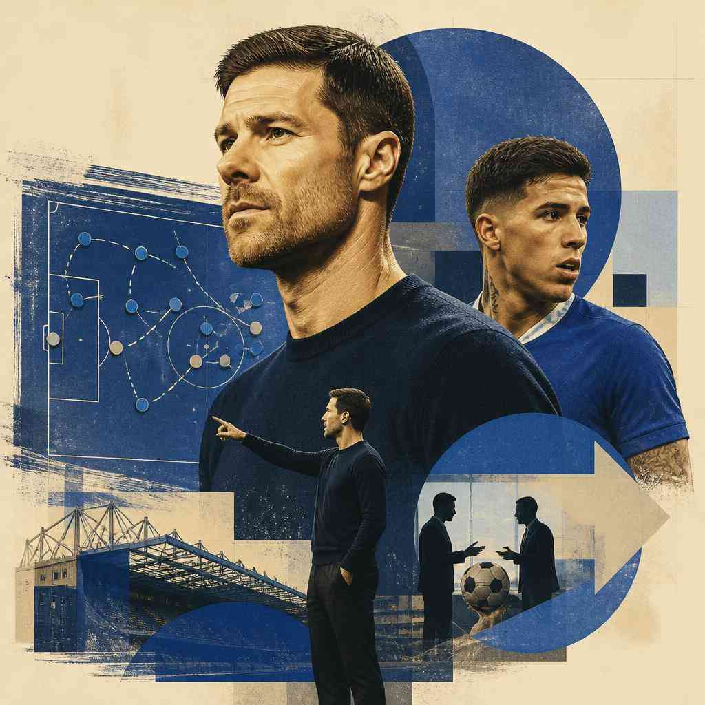 Новата ера на Chelsea с Xabi Alonso: Бъдещето на Enzo Fernandez, трансфери и тактики на Stamford Bridge