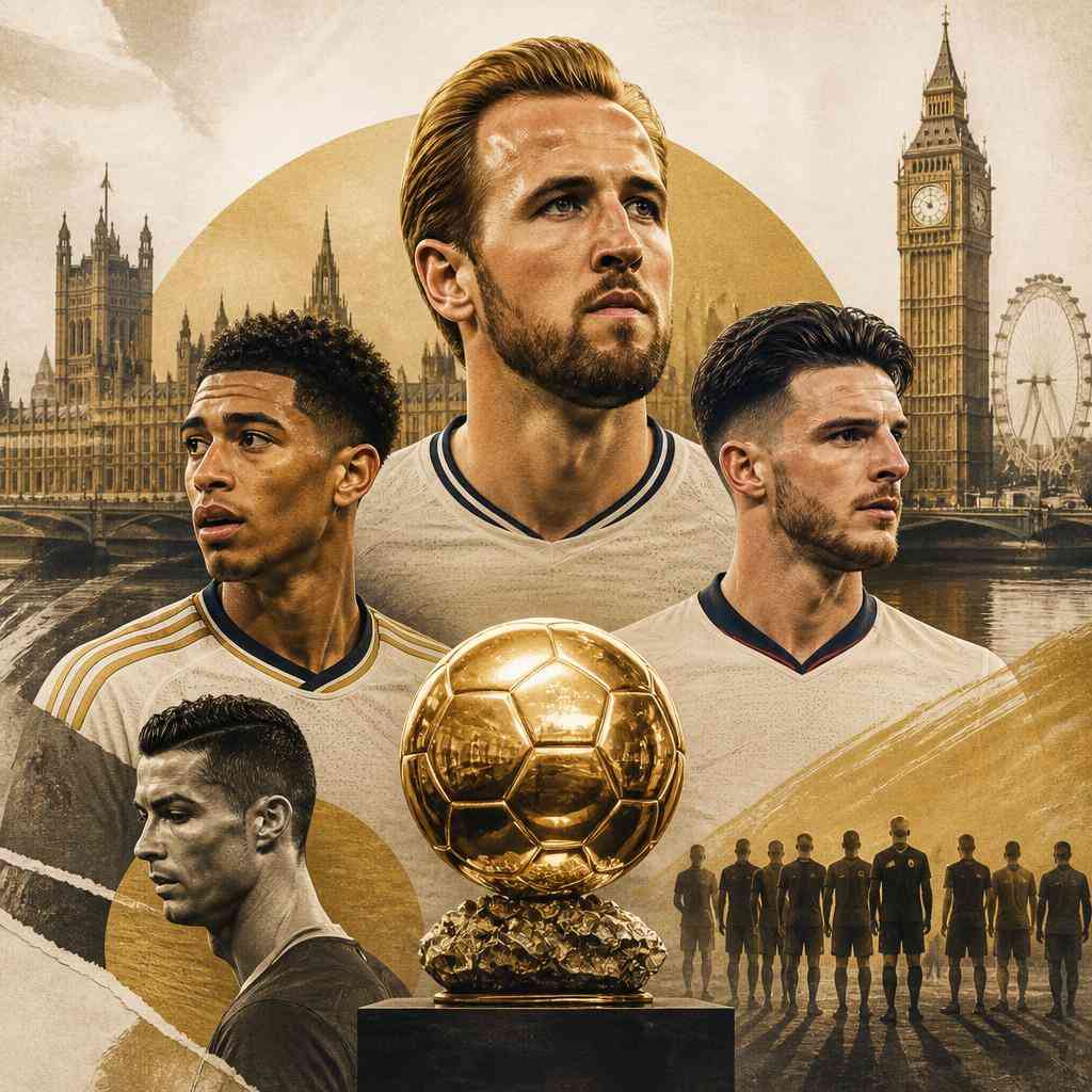Златната топка 2026: Harry Kane, Jude Bellingham и Declan Rice са сред номинираните, Cristiano Ronaldo остава извън списъка