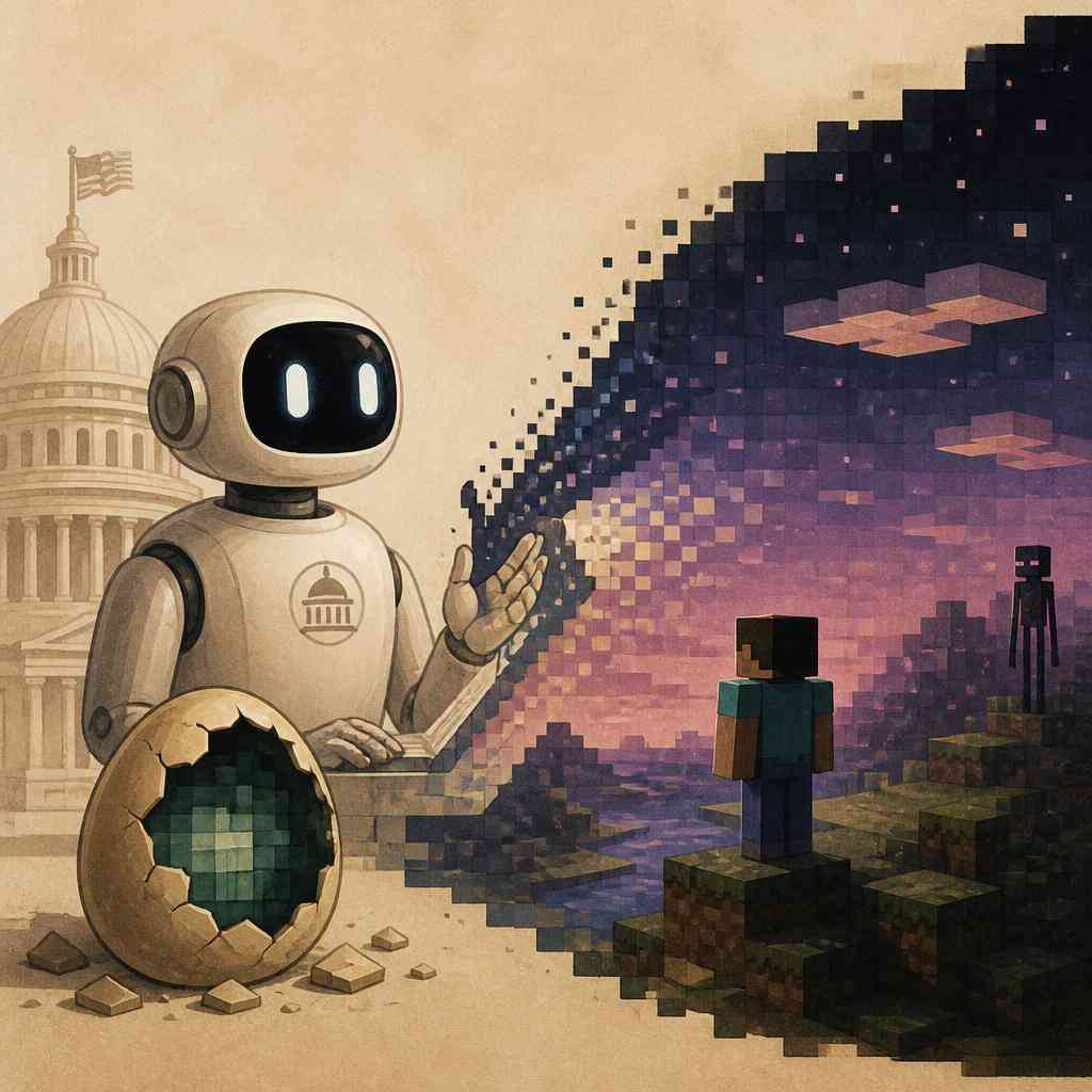 Чатботът America.gov реагира странно на въпроси за Minecraft, но това не е бъг