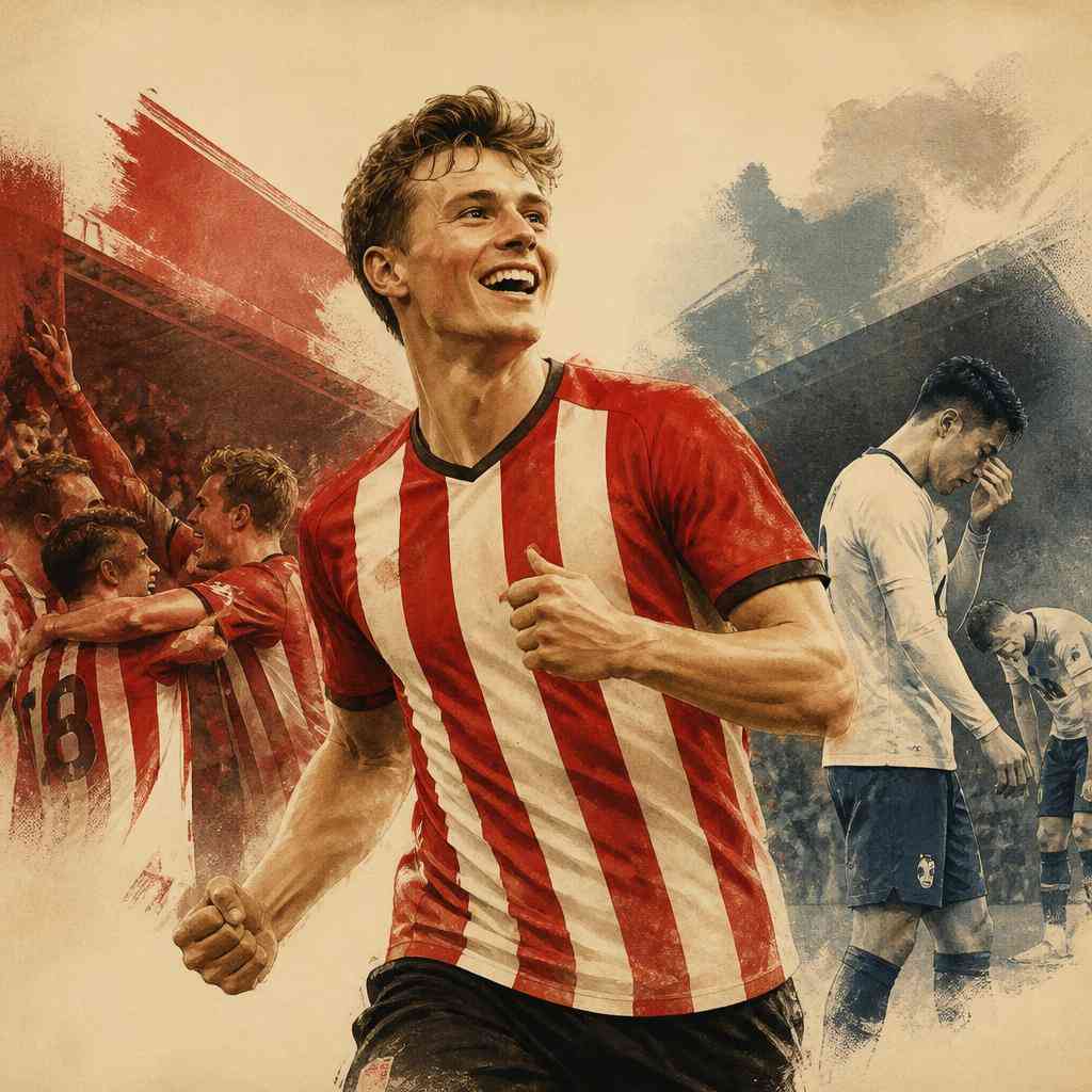 Vitaly Janelt удвои аванса на Brentford срещу изпитващия затруднения Tottenham Hotspur