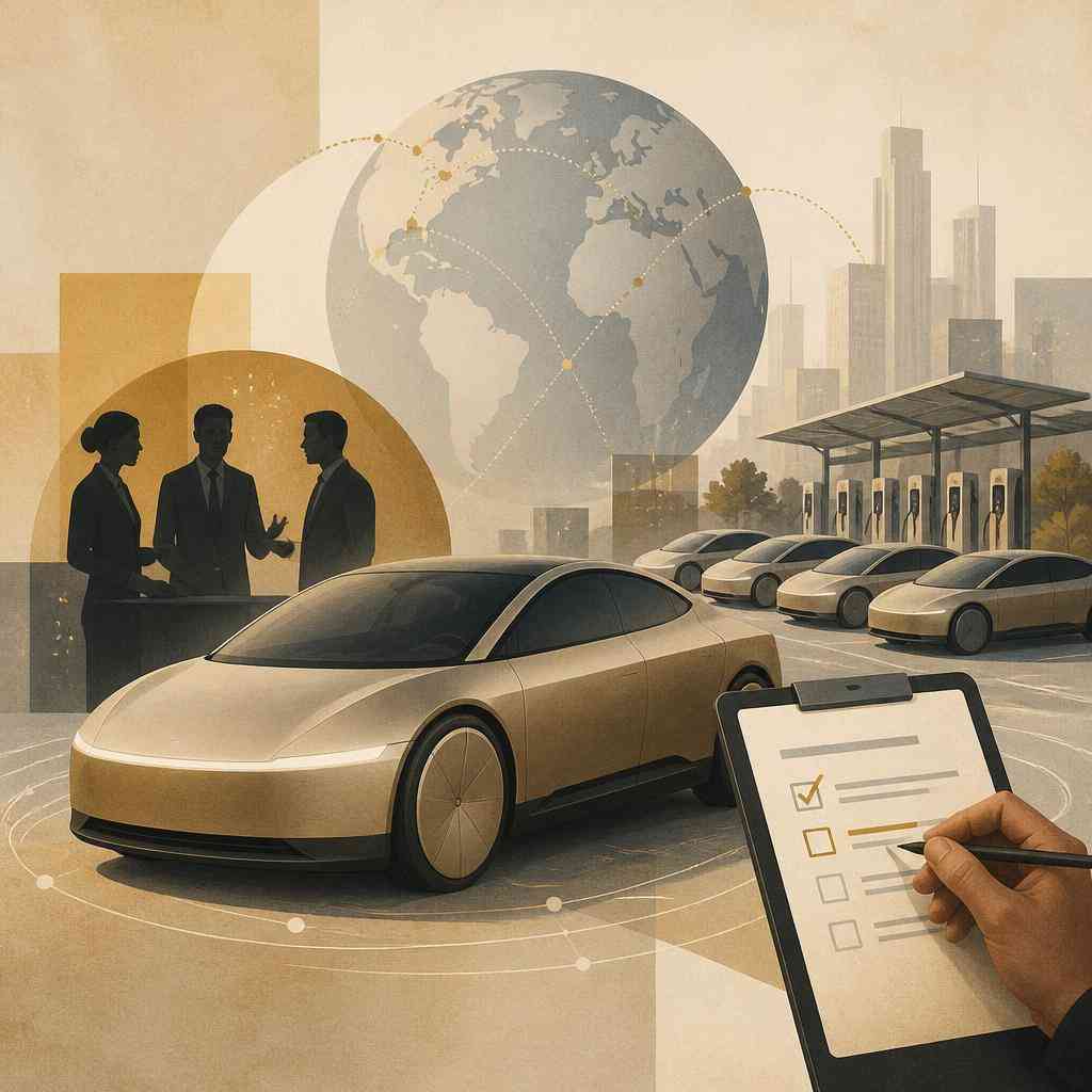 Tesla проучва интереса на бизнеса към закупуване и управление на автопаркове от Cybercab