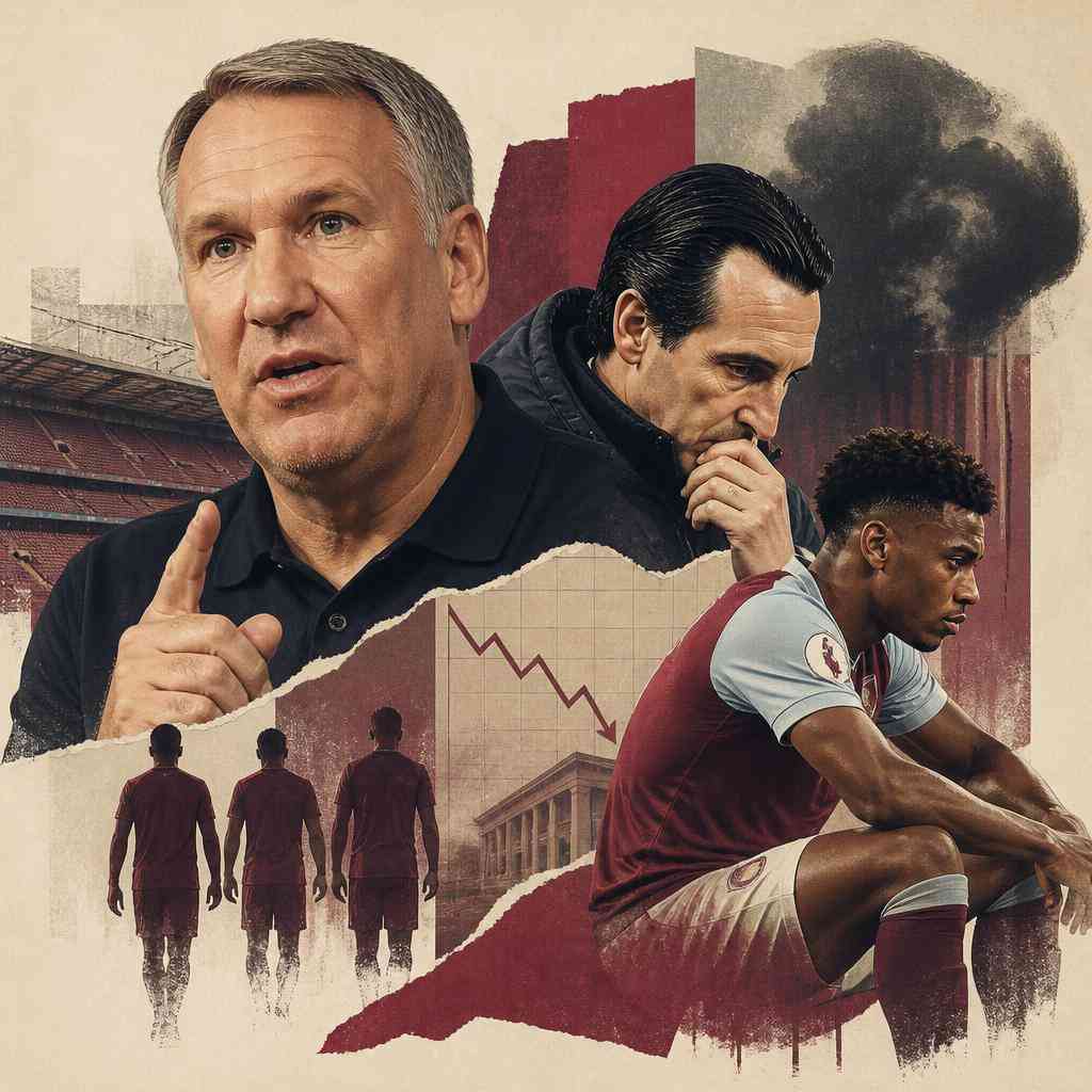 Пол Мърсън за кризата в Aston Villa: Бъдещето на Емери е под въпрос, а поведението на Уоткинс е „отвратително“
