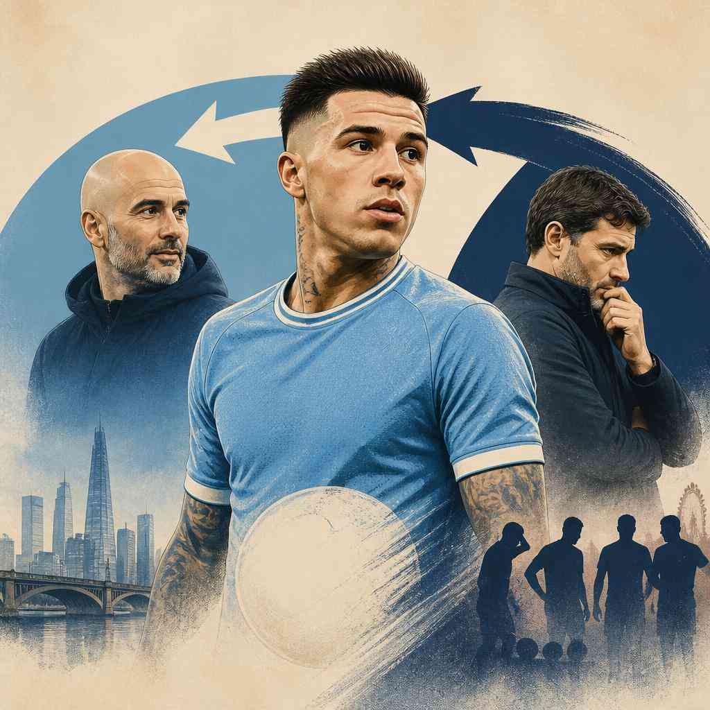 Трансферна бомба в Premier League: Manchester City привлече Енцо Фернандес от Chelsea за £125 млн.