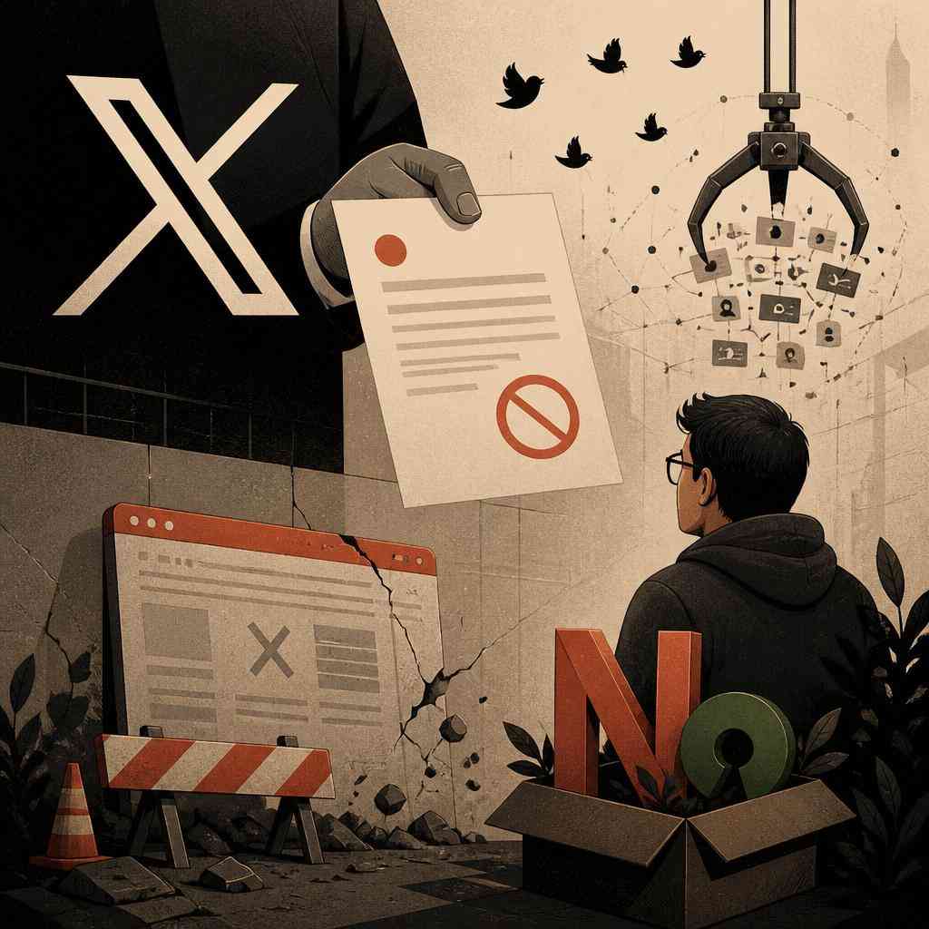 X изпрати правно предупреждение за прекратяване на дейността към open-source проекта Nitter