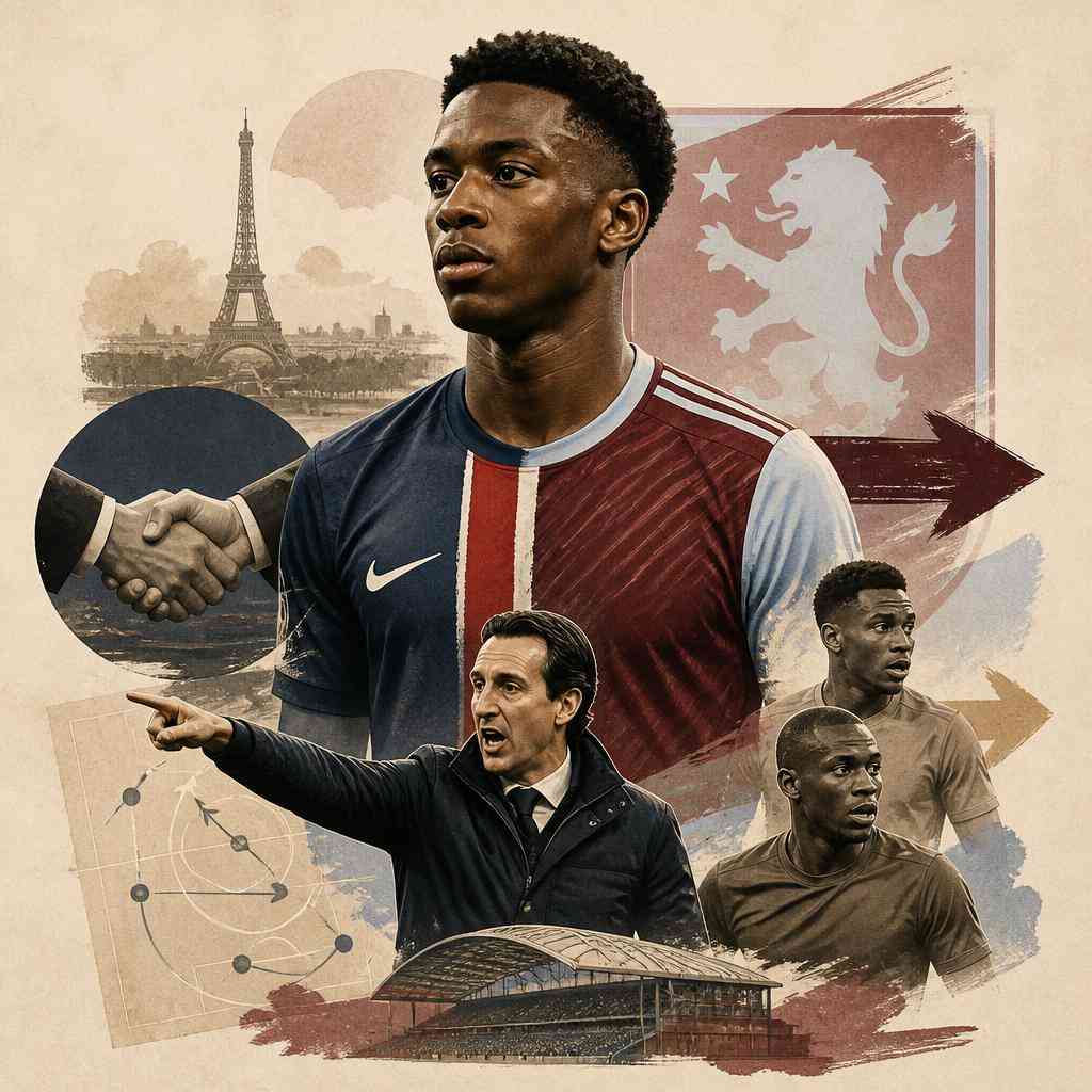 Aston Villa постигна принципална договореност с PSG за младата звезда Ibrahim Mbaye