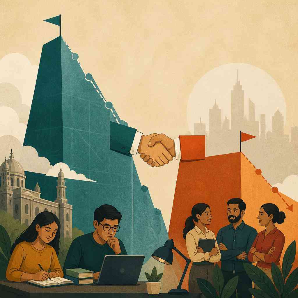 Индийският образователен стартъп Unacademy се продава на съперника си upGrad за $206 млн. — с 94% под върховата си оценка
