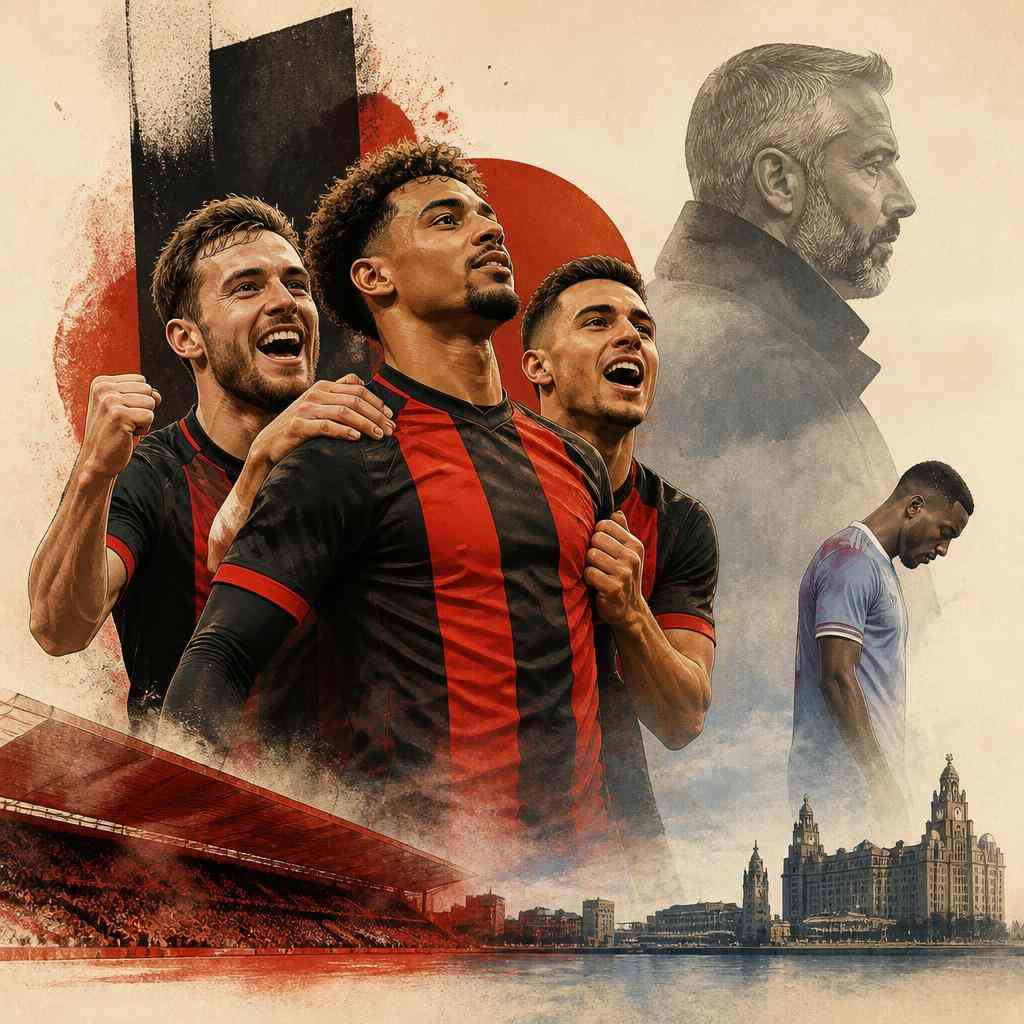 Bournemouth разгроми Aston Villa с 3:0 и се класира за четвъртфиналите за Купата на лигата