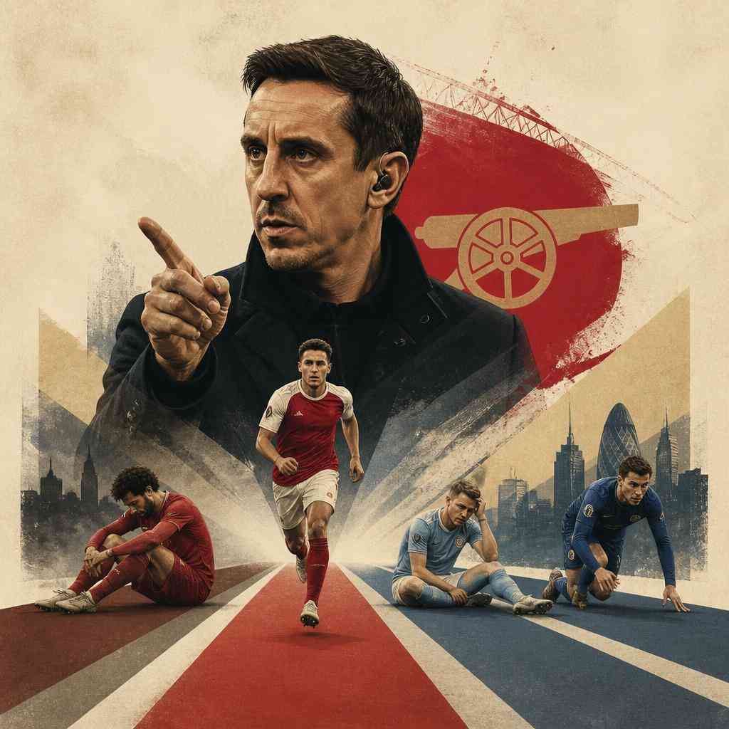 Гари Невил: Liverpool и Man City са далеч от нивото на Arsenal в борбата за титлата