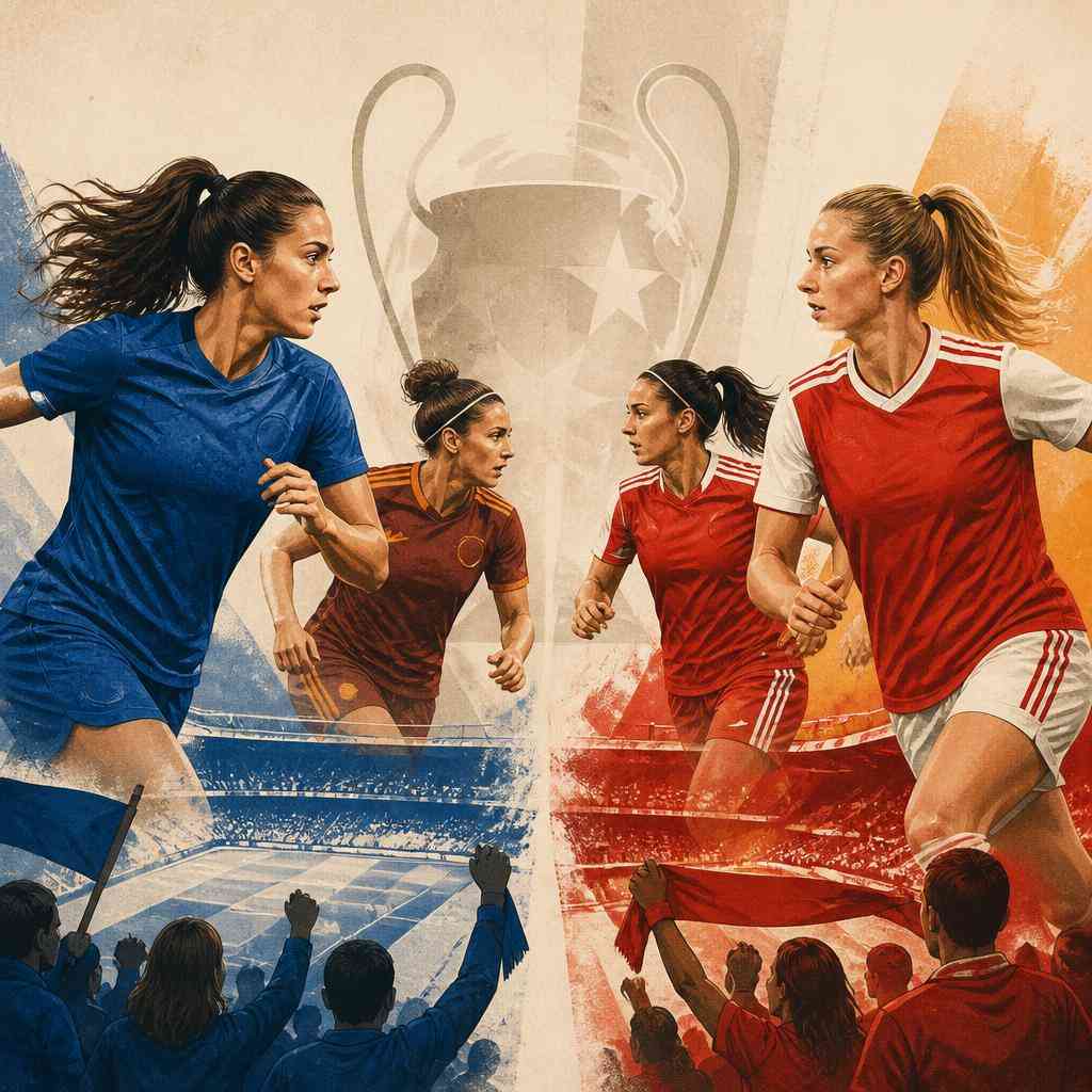 Шампионска лига за жени: На живо сблъсъците Chelsea – Roma и Arsenal – Benfica