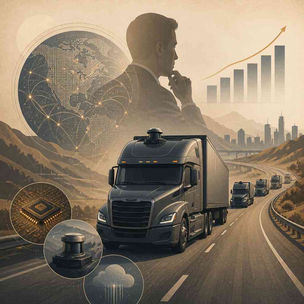 Амбиция или фантазия: Aurora планира 30 000 автопилотирани камиона по пътищата до 2030 г.