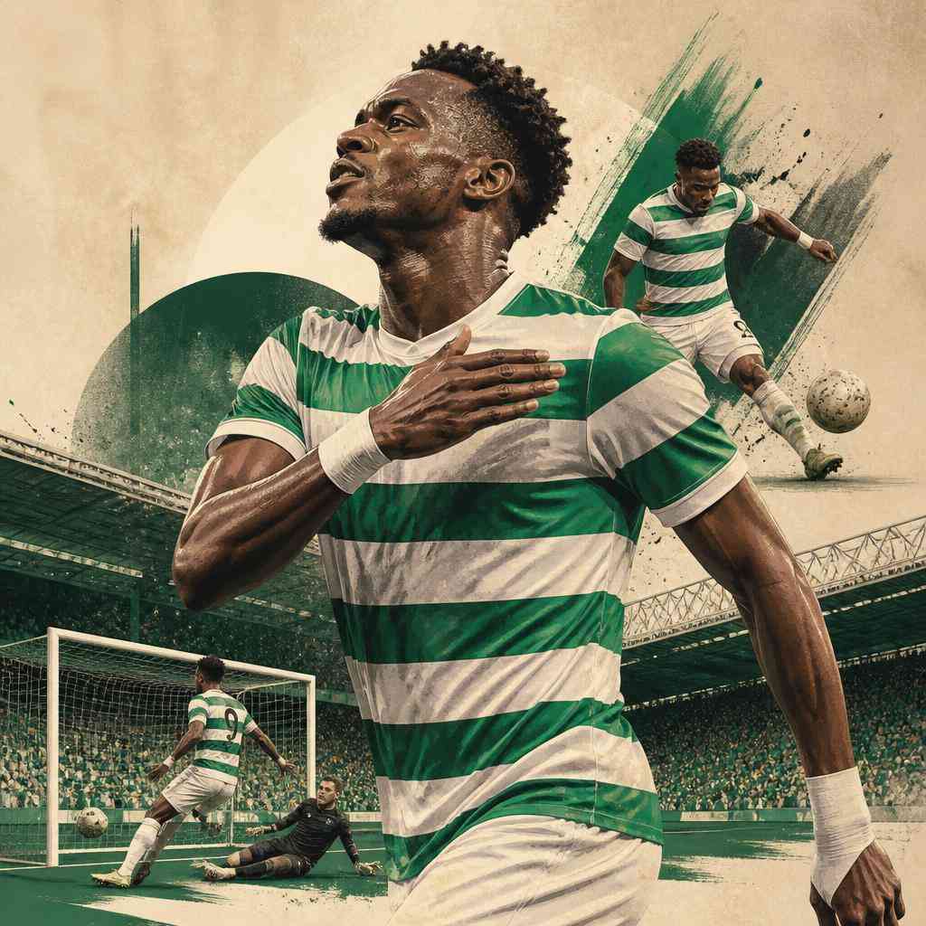 Дубъл на Дюран донесе чиста победа за Celtic срещу Falkirk