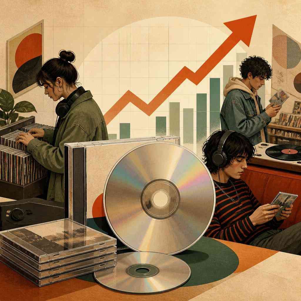 Изненадващо завръщане: Продажбите на CD бележат значителен ръст на фона на ретро бума в технологиите