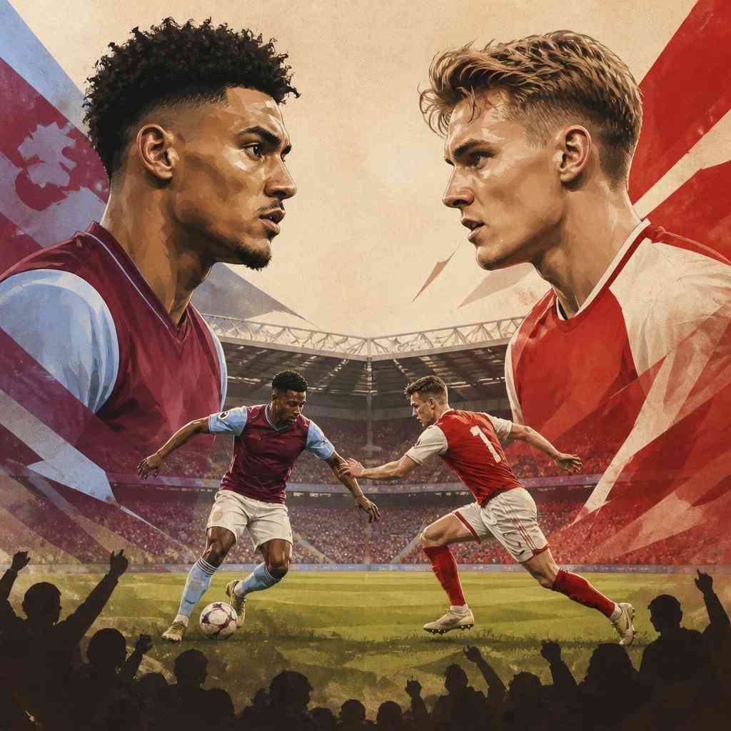 Aston Villa срещу Arsenal на живо: Напрегнат сблъсък от Висшата лига на „Villa Park“
