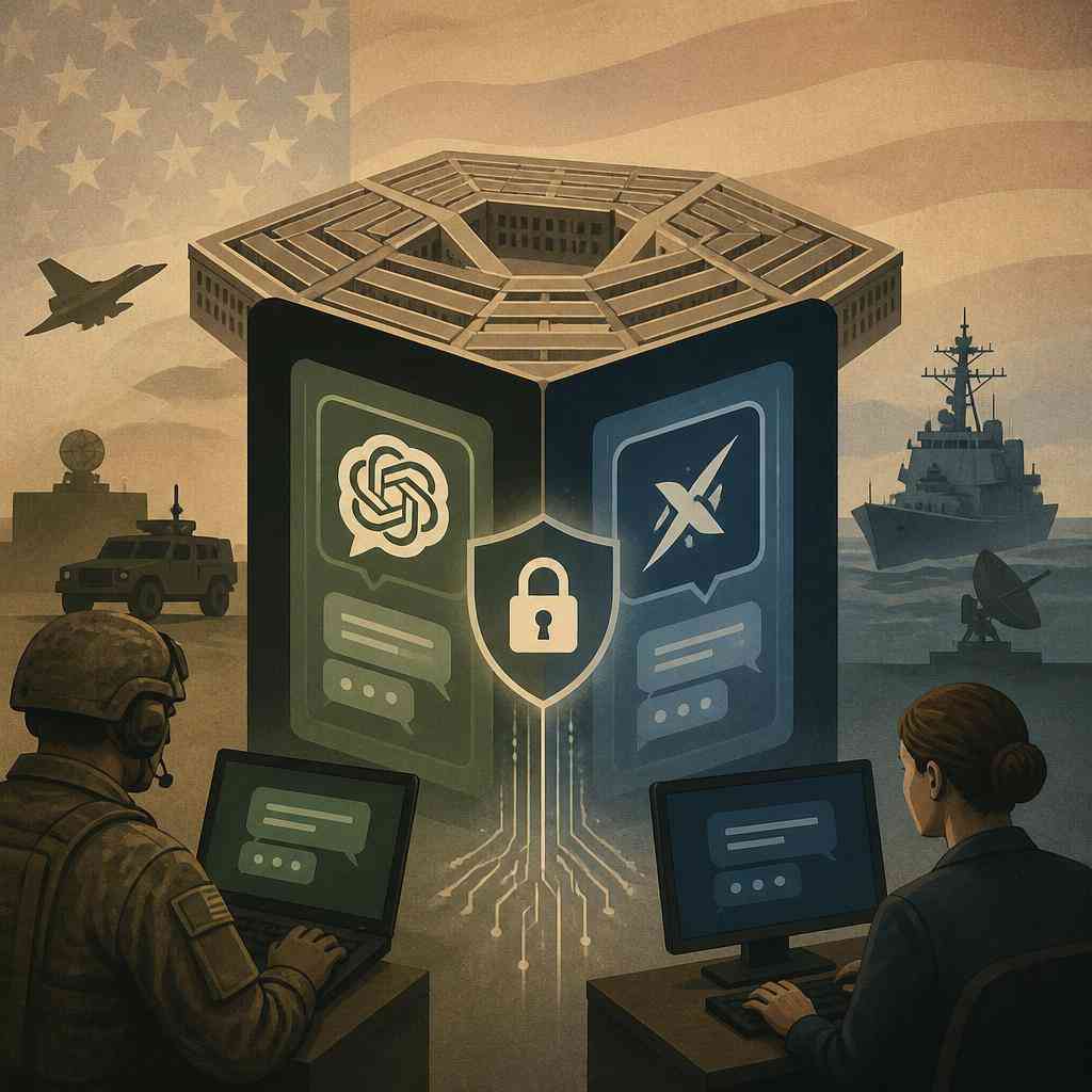 Пентагонът вече разполага със собствени военни версии на ChatGPT и Grok
