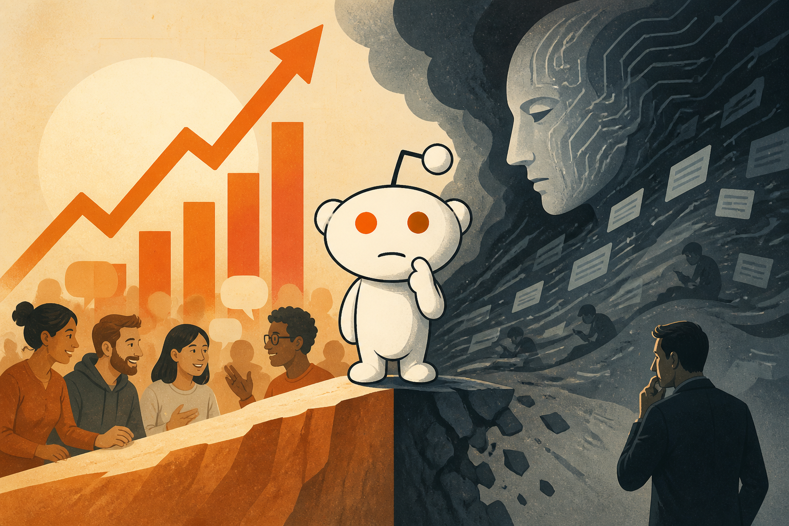 Reddit отчита силно тримесечие, но влиянието на изкуствения интелект буди притеснения