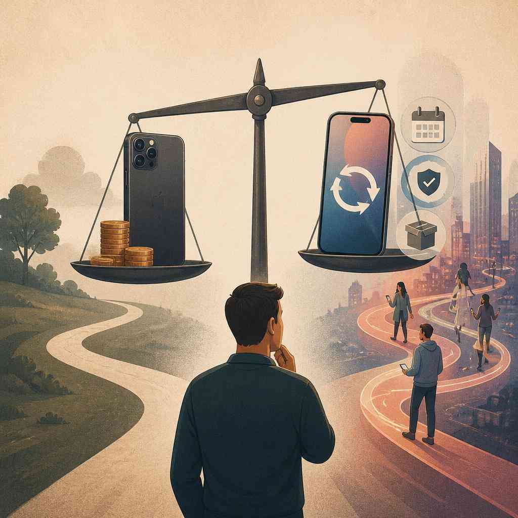 Да си купите следващия смартфон или да се абонирате за него: Новото бойно поле на технологичните гиганти