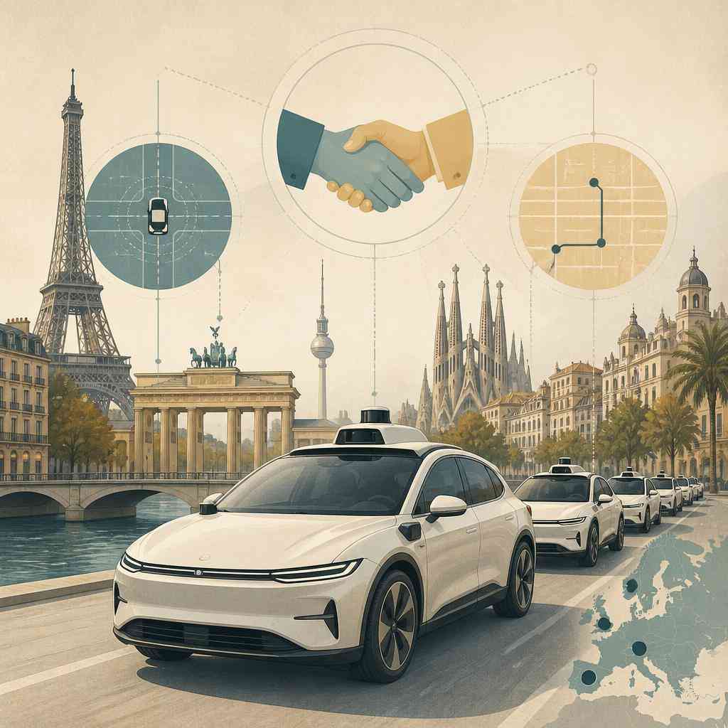Uber и Pony.ai подготвят 2000 роботаксита за европейските пътища