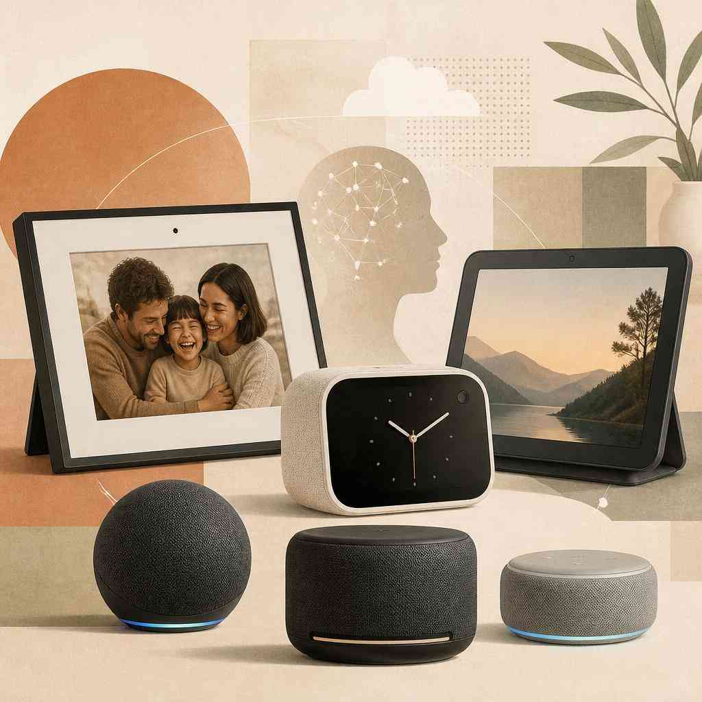 Amazon представи дигиталната рамка Alexa Photo Frame, смарт будилника Echo Time и серия от обновени устройства