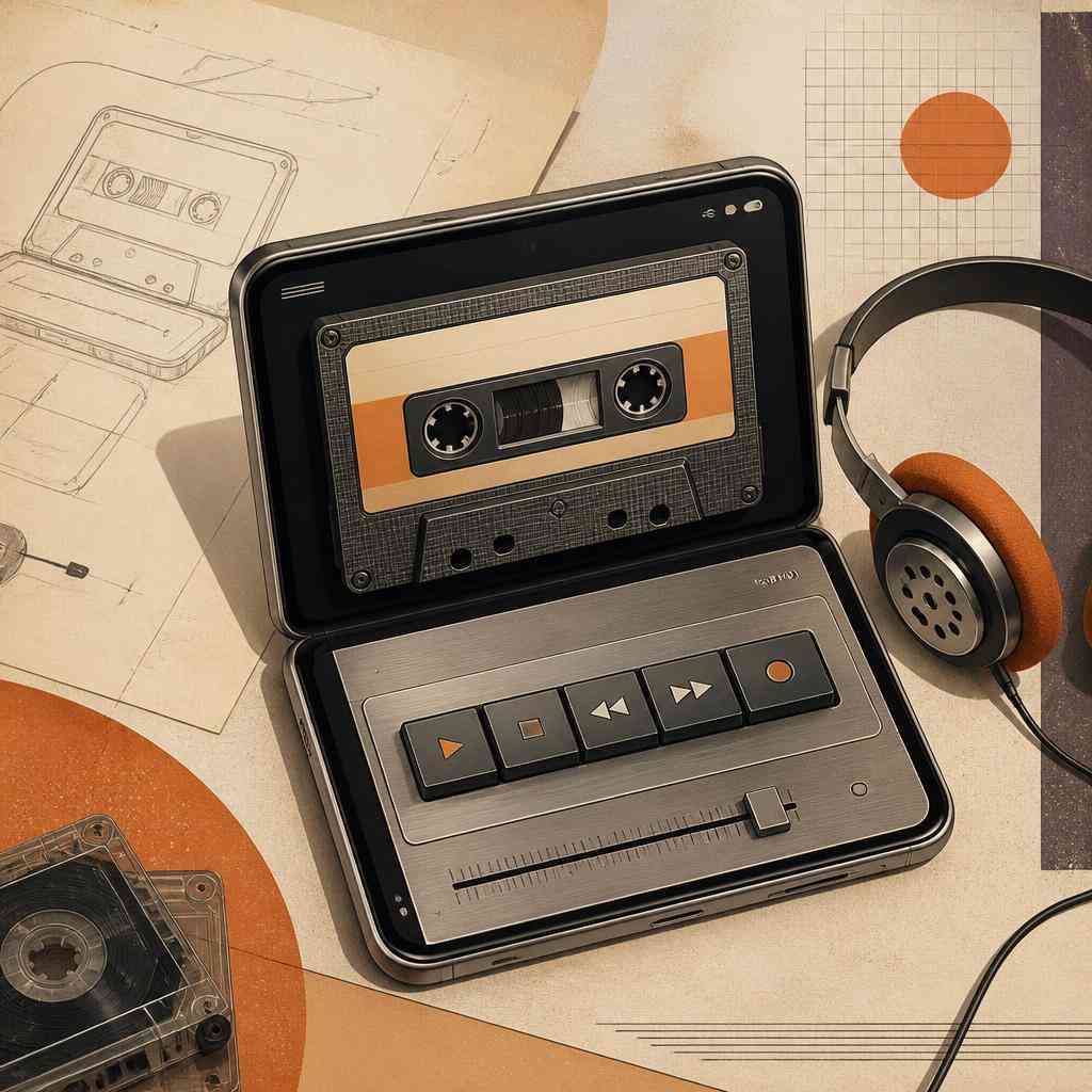 Първото хитово приложение за сгъваемия iPhone Duo може да се окаже виртуален Walkman